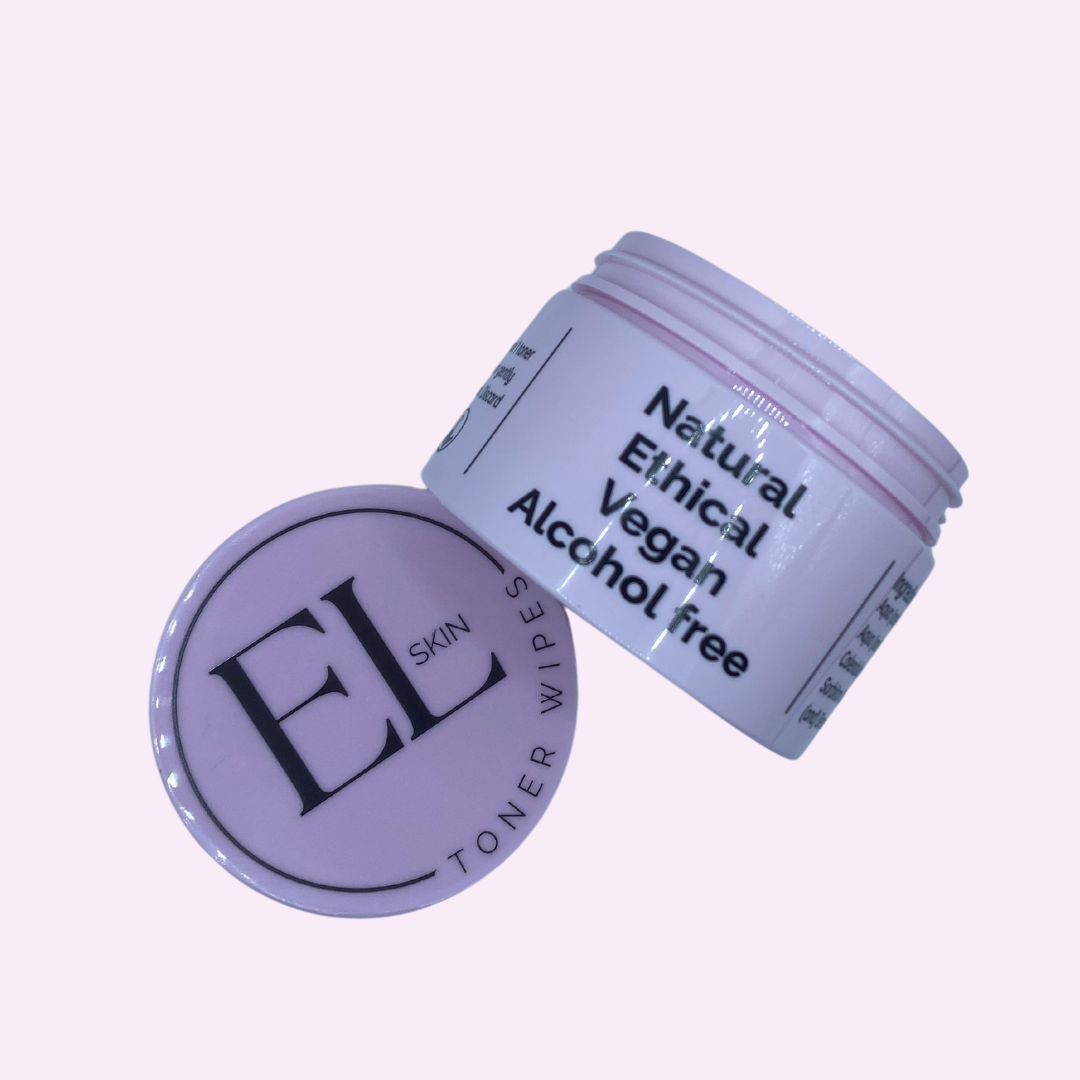 Rose water and Witch hazel Toner wipes