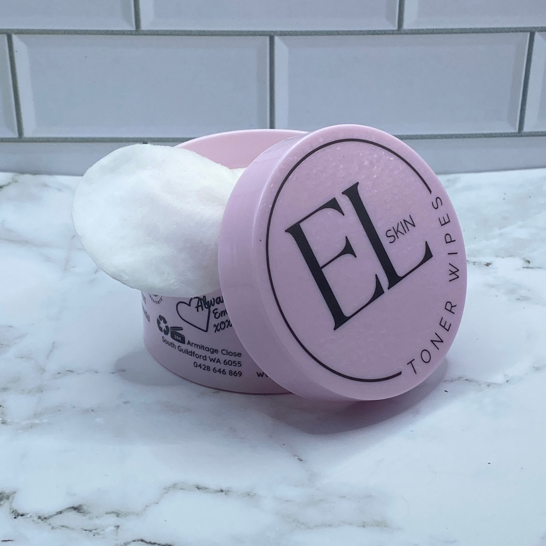 Rose water and Witch hazel Toner wipes