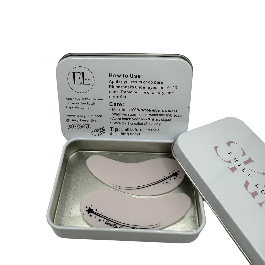 Reusable Silicone Under Eye Patches - Hydrating, Cooling, Eco-Friendly Skin Care