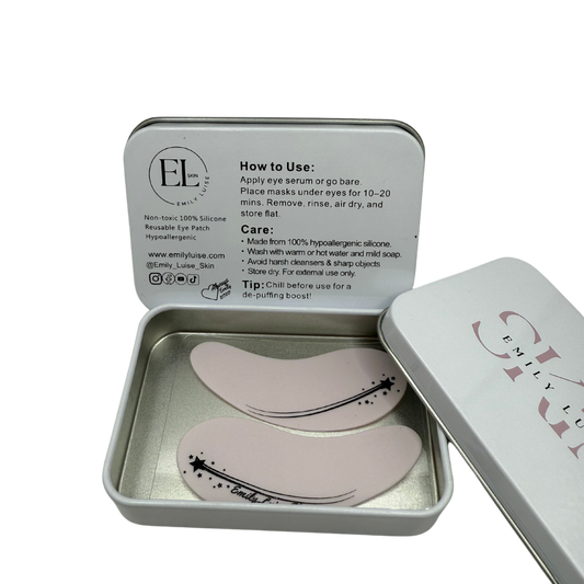 Reusable Silicone Under Eye Patches - Hydrating, Cooling, Eco-Friendly Skin Care