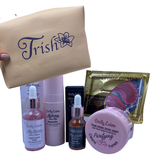 The best gift! Personalised Make up bag bundle